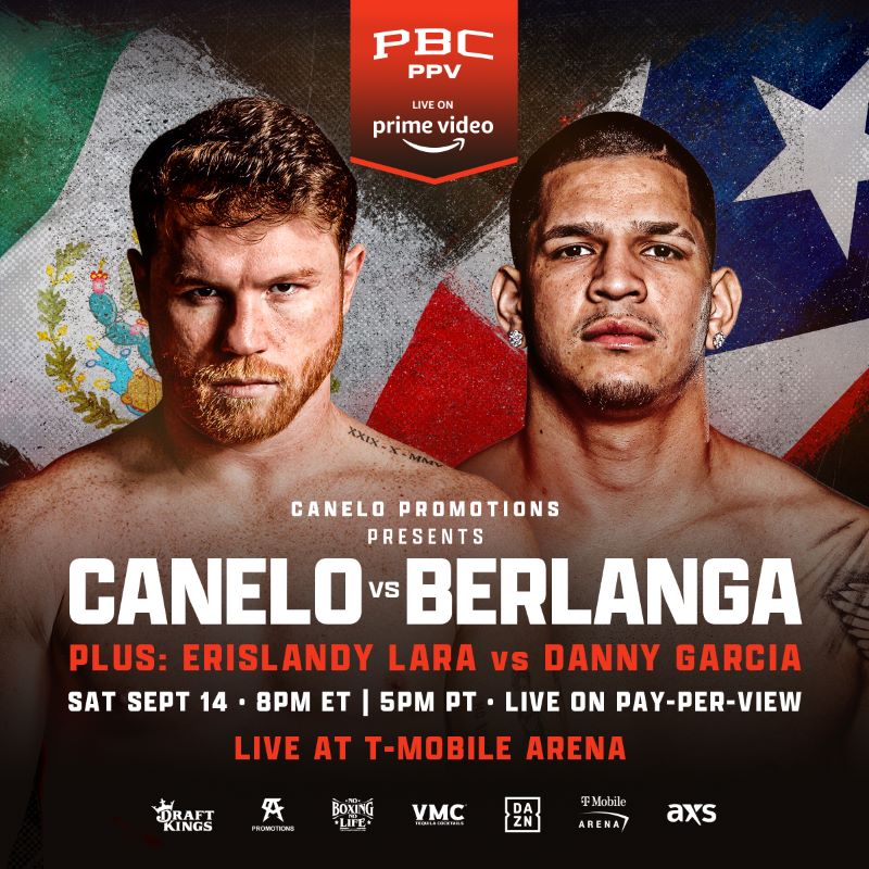 Watch Canelo take on Berlanga